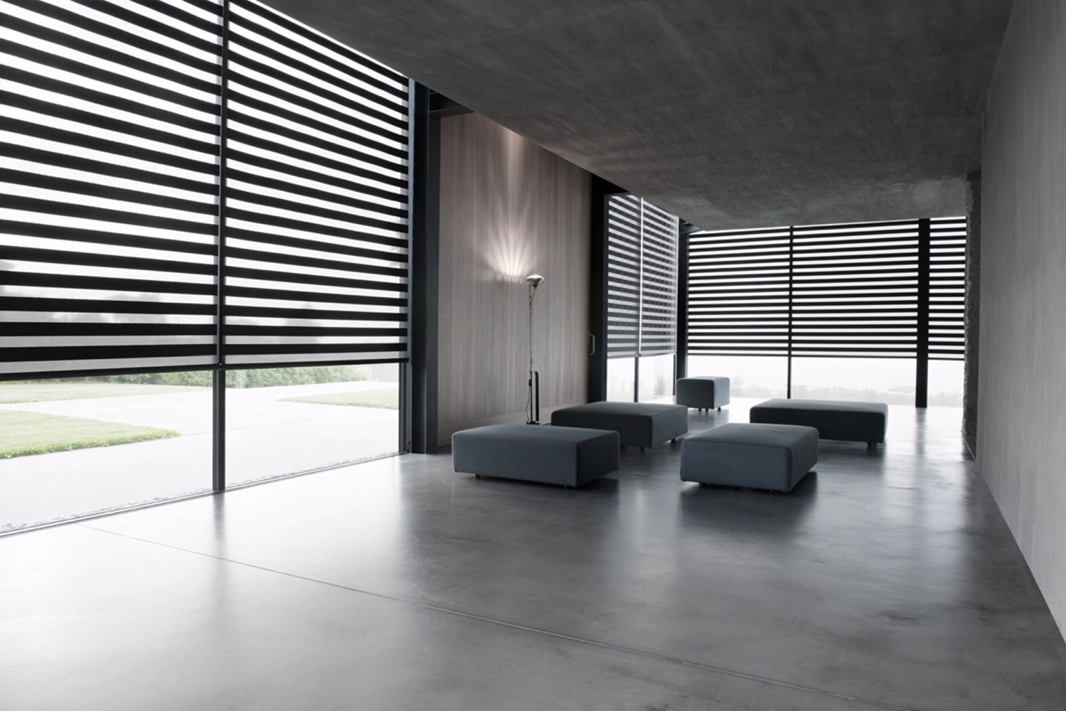 Druckwelt - Tuncay Denizci, Stoffrollos Verra Metal-Referenz