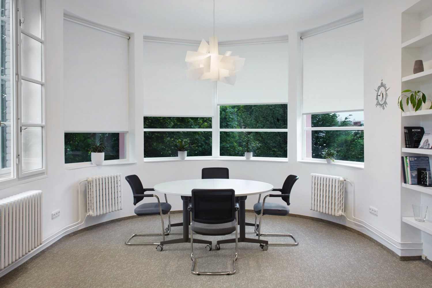 Druckwelt - Tuncay Denizci, Stoffrollos Verra Metal-Referenz