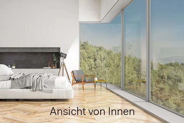 Druckwelt - Tuncay Denizci, Zimmer mit Glaswand