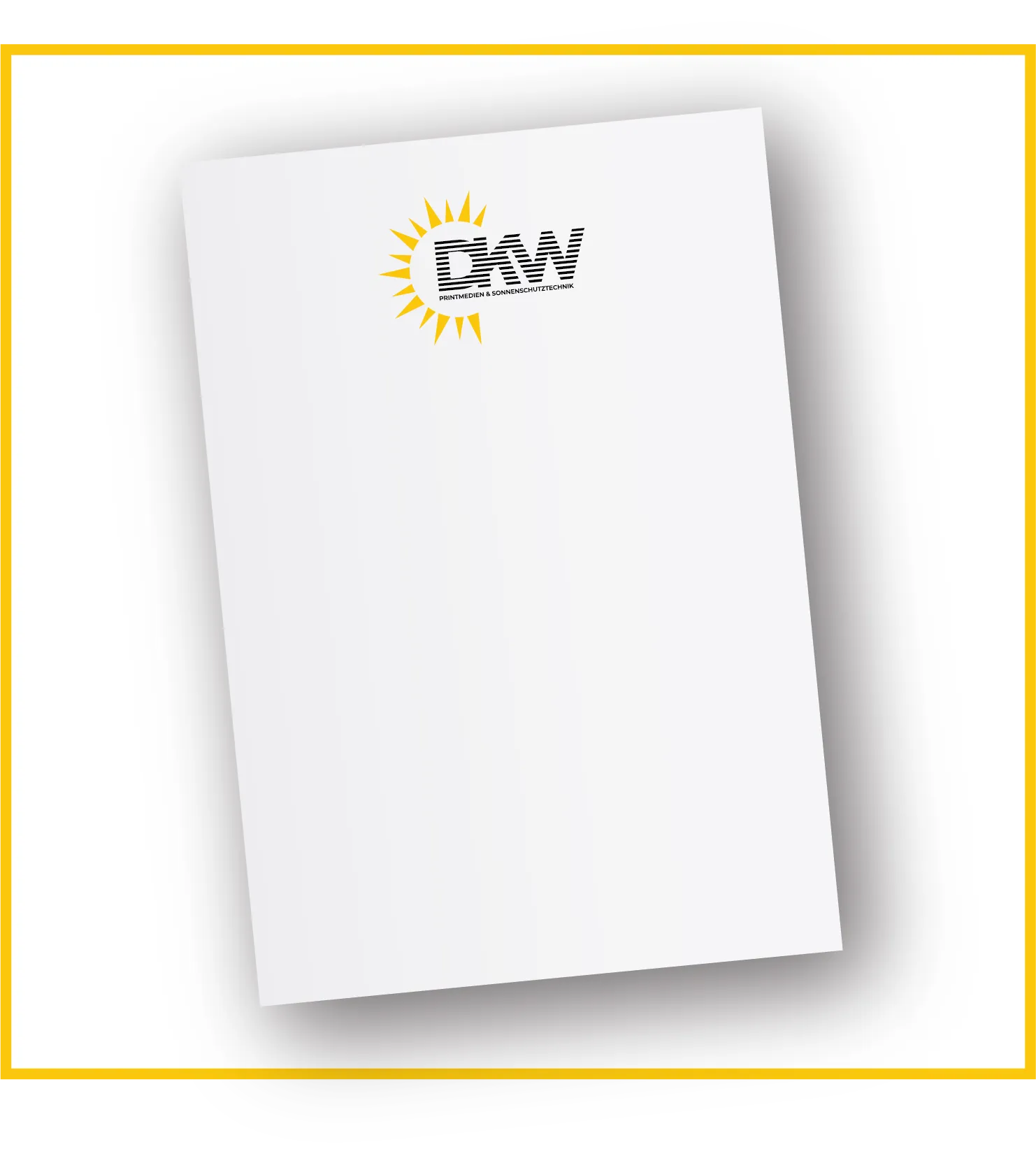 Druckwelt - Tuncay Denizci, Digitaldruck Werbefolien, BRIEFPAPIER