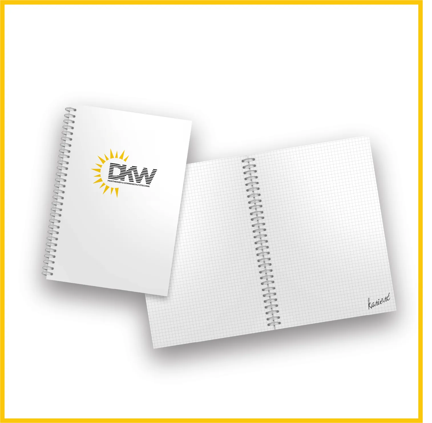 Druckwelt - Tuncay Denizci, Digitaldruck Werbefolien, BLÖCKE MIT DECKBLATT