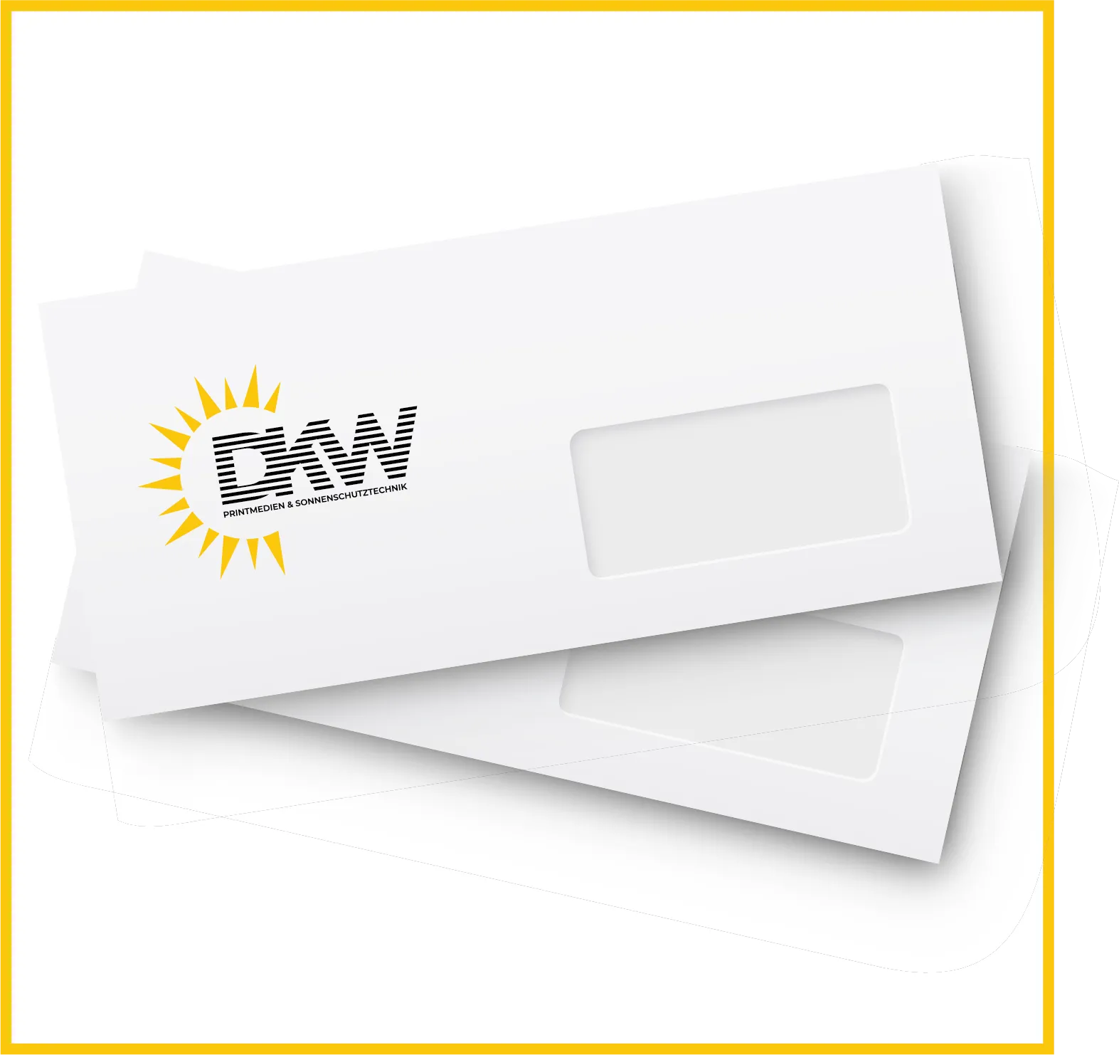 Druckwelt - Tuncay Denizci, Digitaldruck Werbefolien, Briefumschlag